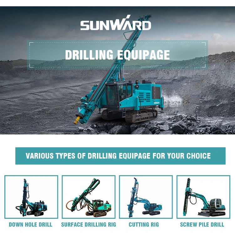 Sunward Swdb138 Down-The-Hole Drill Air Compressor for Drilling Rig Without Engine on Sale